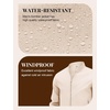 image:imageCOOFANDY Men Bomber Jacket Lightweight Casual Windbreaker Zip Up Coat Fashion Stylish Fall Jackets with PocketBeige
