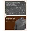 image:imageCOOFANDY Men Bomber Jacket Lightweight Casual Windbreaker Zip Up Coat Fashion Stylish Fall Jackets with PocketDark Grey