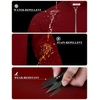 image:imageCOOFANDY Men Bomber Jacket Lightweight Casual Windbreaker Zip Up Coat Fashion Stylish Fall Jackets with PocketWine Red
