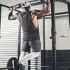 image:imageCOOFANDY Men Workout Tank Top 2 Pack Gym Bodybuilding Sleeveless Muscle T ShirtsBlackDark Grey2pcs