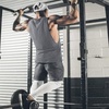 image:imageCOOFANDY Men Workout Tank Top 2 Pack Gym Bodybuilding Sleeveless Muscle T ShirtsBlackGrey2pcs