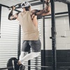 image:imageCOOFANDY Men Workout Tank Top 2 Pack Gym Bodybuilding Sleeveless Muscle T ShirtsBlackLight Khaki2pcs