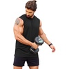 image:imageCOOFANDY Men Workout Tank Top 2 Pack Gym Bodybuilding Sleeveless Muscle T ShirtsBlackWhite2pcs