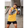 image:imageCOOFANDY Men Workout Tank Top 2 Pack Gym Bodybuilding Sleeveless Muscle T ShirtsBlueyellow