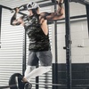 image:imageCOOFANDY Men Workout Tank Top 2 Pack Gym Bodybuilding Sleeveless Muscle T ShirtsCamo Black