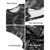 image:imageCOOFANDY Men Workout Tank Top 2 Pack Gym Bodybuilding Sleeveless Muscle T ShirtsCamo Black