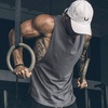 image:imageCOOFANDY Men Workout Tank Top 2 Pack Gym Bodybuilding Sleeveless Muscle T ShirtsGrey1pcs