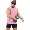 image:imageCOOFANDY Men Workout Tank Top 2 Pack Gym Bodybuilding Sleeveless Muscle T ShirtsPink1pcs