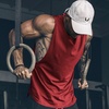 image:imageCOOFANDY Men Workout Tank Top 2 Pack Gym Bodybuilding Sleeveless Muscle T ShirtsWine Red1pcs