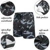 image:imageCOOFANDY Mens 2 Pack Gym Workout Shorts Quick Dry Athletic Shorts 5 Inch Lightweight Sports Running Shorts with PocketsArmy Green CamoGrey Camo