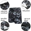 image:imageCOOFANDY Mens 2 Pack Gym Workout Shorts Quick Dry Athletic Shorts 5 Inch Lightweight Sports Running Shorts with PocketsBlackGrey Camo