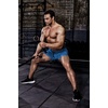 image:imageCOOFANDY Mens 2 Pack Gym Workout Shorts Quick Dry Athletic Shorts 5 Inch Lightweight Sports Running Shorts with PocketsDark GrayLight Blue