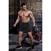 image:imageCOOFANDY Mens 2 Pack Gym Workout Shorts Quick Dry Athletic Shorts 5 Inch Lightweight Sports Running Shorts with PocketsWhiteBlack