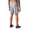 image:imageCOOFANDY Mens 2 Pack Workout Gym Shorts 7 Inch  5 Inch Athletic Shorts Lightweight Casual Jogger Short with Zipper PocketsGrey  Black