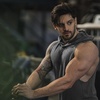 image:imageCOOFANDY Mens 2 Pack Workout Hooded Tank Tops Bodybuilding Muscle Cut Off T Shirt Sleeveless Gym HoodiesBlackdark Grey