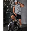 image:imageCOOFANDY Mens 2 Pack Workout Hooded Tank Tops Bodybuilding Muscle Cut Off T Shirt Sleeveless Gym HoodiesBlacklight Grey