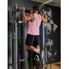 image:imageCOOFANDY Mens 2 Pack Workout Hooded Tank Tops Bodybuilding Muscle Cut Off T Shirt Sleeveless Gym HoodiesBlackpink
