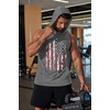 image:imageCOOFANDY Mens 2 Pack Workout Hooded Tank Tops Bodybuilding Muscle Cut Off T Shirt Sleeveless Gym HoodiesUsa Flag2
