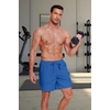 image:imageCOOFANDY Mens 2 in 1 Running Shorts 2 Pack Athletic Shorts Quick Dry Gym Training Workout Shorts with PocketsDark GreyRoyal Blue