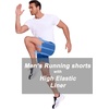 image:imageCOOFANDY Mens 2 in 1 Running Shorts 2 Pack Athletic Shorts Quick Dry Gym Training Workout Shorts with PocketsDark GreyRoyal Blue