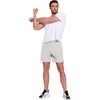 image:imageCOOFANDY Mens 2 in 1 Running Shorts 2 Pack Athletic Shorts Quick Dry Gym Training Workout Shorts with PocketsKhakiGrey
