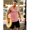 image:imageCOOFANDY Mens 3 Pack Gym Tank Tops YBack Workout Muscle Tee Training Bodybuilding Fitness Sleeveless T Shirts3 Packlight RedBlueBlack