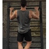 image:imageCOOFANDY Mens 3 Pack Quick Dry Workout Tank Top Gym Muscle Tee Fitness Bodybuilding Sleeveless T Shirt01blackDark GrayRed