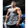 image:imageCOOFANDY Mens 3 Pack Quick Dry Workout Tank Top Gym Muscle Tee Fitness Bodybuilding Sleeveless T Shirt03black Gray White