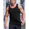 image:imageCOOFANDY Mens 3 Pack Quick Dry Workout Tank Top Gym Muscle Tee Fitness Bodybuilding Sleeveless T ShirtBlackRedNavy Blue
