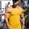 image:imageCOOFANDY Mens 3 Pack Quick Dry Workout Tank Top Gym Muscle Tee Fitness Bodybuilding Sleeveless T ShirtBlueLight GreyYellow