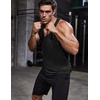 image:imageCOOFANDY Mens 3 Pack Tank Tops Gym Workout Shirt YBack Sleeveless Muscle Fitness Bodybuilding Tank ShirtsBlackBlackBlack
