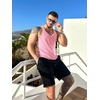 image:imageCOOFANDY Mens 3 Pack Tank Tops Gym Workout Shirt YBack Sleeveless Muscle Fitness Bodybuilding Tank ShirtsBlackWhitePink