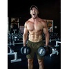 image:imageCOOFANDY Mens 3 Pack Workout Gym Shorts Mesh Athletic Shorts Lightweight Bodybuilding Training Short Pants with PocketsArmy Green