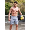 image:imageCOOFANDY Mens 3 Pack Workout Gym Shorts Mesh Athletic Shorts Lightweight Bodybuilding Training Short Pants with PocketsBlack  White  Gray