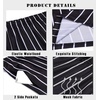 image:imageCOOFANDY Mens 3 Pack Workout Gym Shorts Mesh Athletic Shorts Lightweight Bodybuilding Training Short Pants with PocketsBlack  White StripeNavy BlueGrey