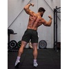 image:imageCOOFANDY Mens 3 Pack Workout Gym Shorts Mesh Athletic Shorts Lightweight Bodybuilding Training Short Pants with PocketsBlack 1 Pack of 1