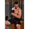 image:imageCOOFANDY Mens 3 Pack Workout Gym Shorts Mesh Athletic Shorts Lightweight Bodybuilding Training Short Pants with PocketsBlackBlack