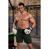 image:imageCOOFANDY Mens 3 Pack Workout Gym Shorts Mesh Athletic Shorts Lightweight Bodybuilding Training Short Pants with PocketsBlackBlack