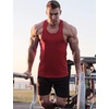 image:imageCOOFANDY Mens 3 Pack Workout Gym Shorts Mesh Athletic Shorts Lightweight Bodybuilding Training Short Pants with PocketsLight BlueWhiteDark Grey