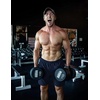 image:imageCOOFANDY Mens 3 Pack Workout Gym Shorts Mesh Athletic Shorts Lightweight Bodybuilding Training Short Pants with PocketsNavy Blue