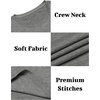 image:imageCOOFANDY Mens 3 Pack Workout Tank Tops Gym Muscle Tee Bodybuilding Fitness Sleeveless T Shirts01blackMedium GreyArmy Green