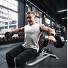 image:imageCOOFANDY Mens 3 Pack Workout Tank Tops Gym Muscle Tee Bodybuilding Fitness Sleeveless T ShirtsBlackBlueWhite