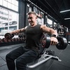 image:imageCOOFANDY Mens 3 Pack Workout Tank Tops Gym Muscle Tee Bodybuilding Fitness Sleeveless T ShirtsBlackLight GreyNavy Blue