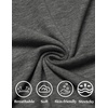 image:imageCOOFANDY Mens 3 Pack Workout Tank Tops Gym Muscle Tee Bodybuilding Fitness Sleeveless T ShirtsBlackWhiteDark Grey