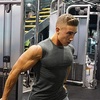 image:imageCOOFANDY Mens 3 Pack Workout Tank Tops Gym Muscle Tee Bodybuilding Fitness Sleeveless T ShirtsDark GreyBlackPeacock Blue
