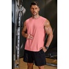 image:imageCOOFANDY Mens 3 Pack Workout Tank Tops Gym Muscle Tee Bodybuilding Fitness Sleeveless T ShirtsOrange Pink