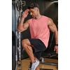 image:imageCOOFANDY Mens 3 Pack Workout Tank Tops Gym Muscle Tee Bodybuilding Fitness Sleeveless T ShirtsOrange Pink