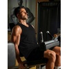 image:imageCOOFANDY Mens 3 Pack Workout Tank Tops Gym Sleeveless Shirts V Neck Bodybuilding Muscle Tee ShirtArmy GreenColour GreyBlack