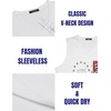 image:imageCOOFANDY Mens 3 Pack Workout Tank Tops Gym Sleeveless Shirts V Neck Bodybuilding Muscle Tee ShirtWhite Flag1 Pack