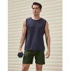 image:imageCOOFANDY Mens Athletic Running Shorts 7 Quick Dry Lightweight Workout Gym Basketball Hiking Shorts with Pockets2 Pack BlackArmy Green